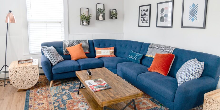 Modern apartment with a pole for buy