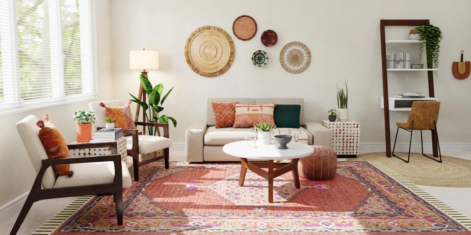 Modern apartment with a pole for buy